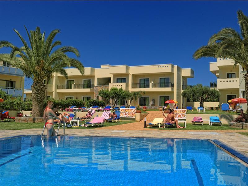 ماليا Kristalli Hotel Apartments المظهر الخارجي الصورة