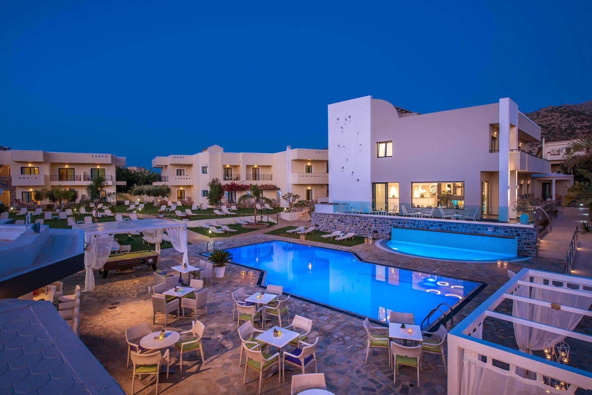ماليا Kristalli Hotel Apartments المظهر الخارجي الصورة